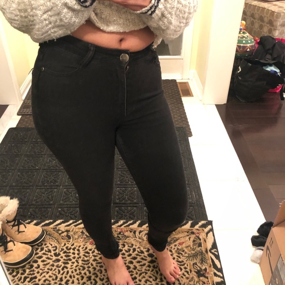 Fashionnova Scottsdale HighWaist Black Skinny Jean - Picture 5 of 6